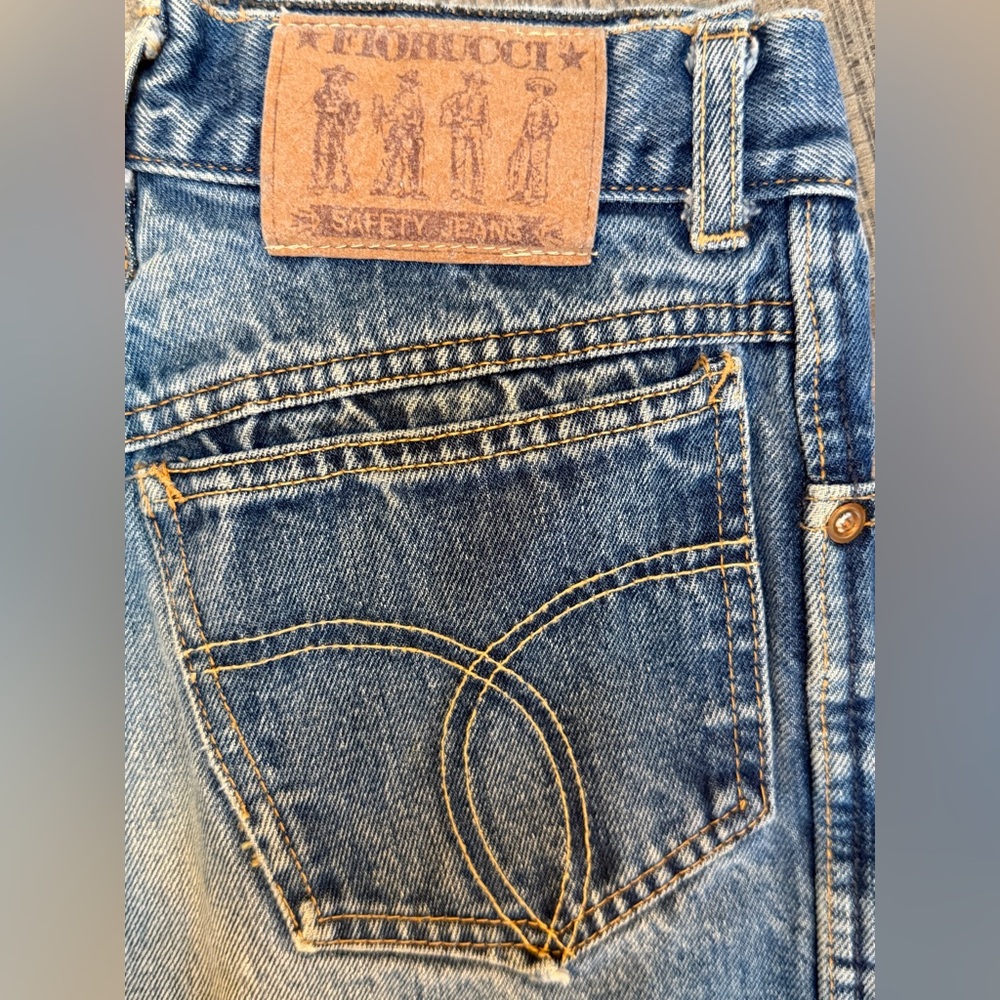 Vintage Fiorucci Denim | Made in Italy | Studio 54 Era Icon
